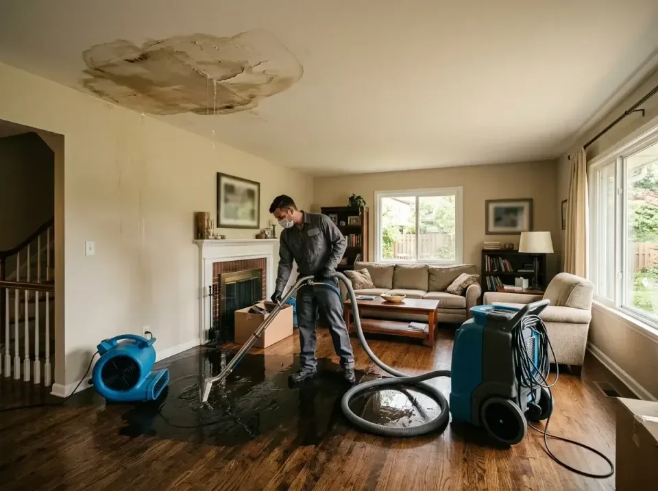 attic-pipe-burst-ceiling-drip-008 — frequently asked questions, Water Damage Restoration & Carpet Care in Harris Hill, NY